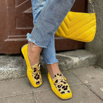 Elegantní Mokasíny s leopardím vzorem – detail produktu