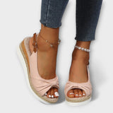 Espadrilky na klínu