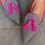 Elegantní mokasíny s ostrou špičkou – další pohled