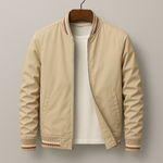 Stylový bomber s pruhy – detail produktu