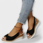 Espadrilky na klínu – další pohled