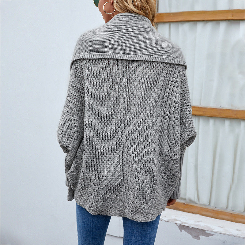 Elegantní pletený kardigan volného střihu – detail produktu