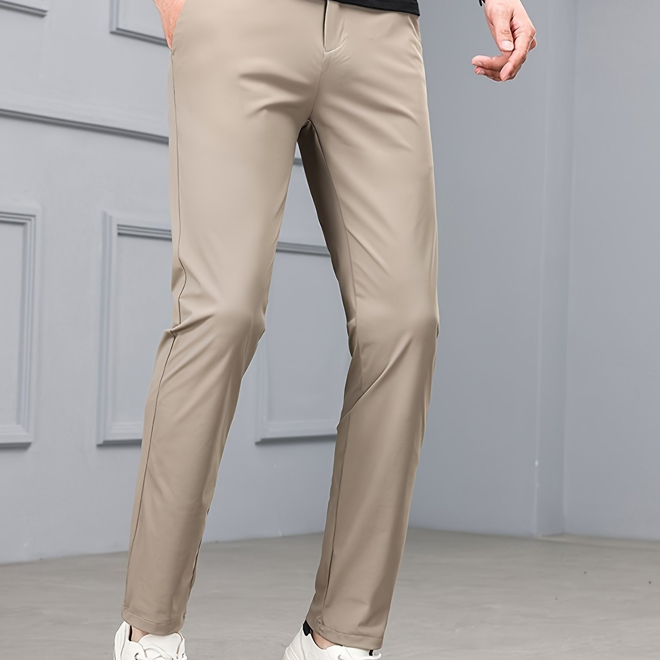 Úzké a elastické kalhoty – detail produktu