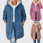 Stylová a Teplá Bunda se zipem – detail provedení