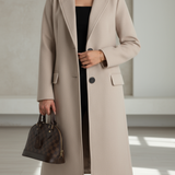 Elegantní Dlouhý Kabát – detail produktu