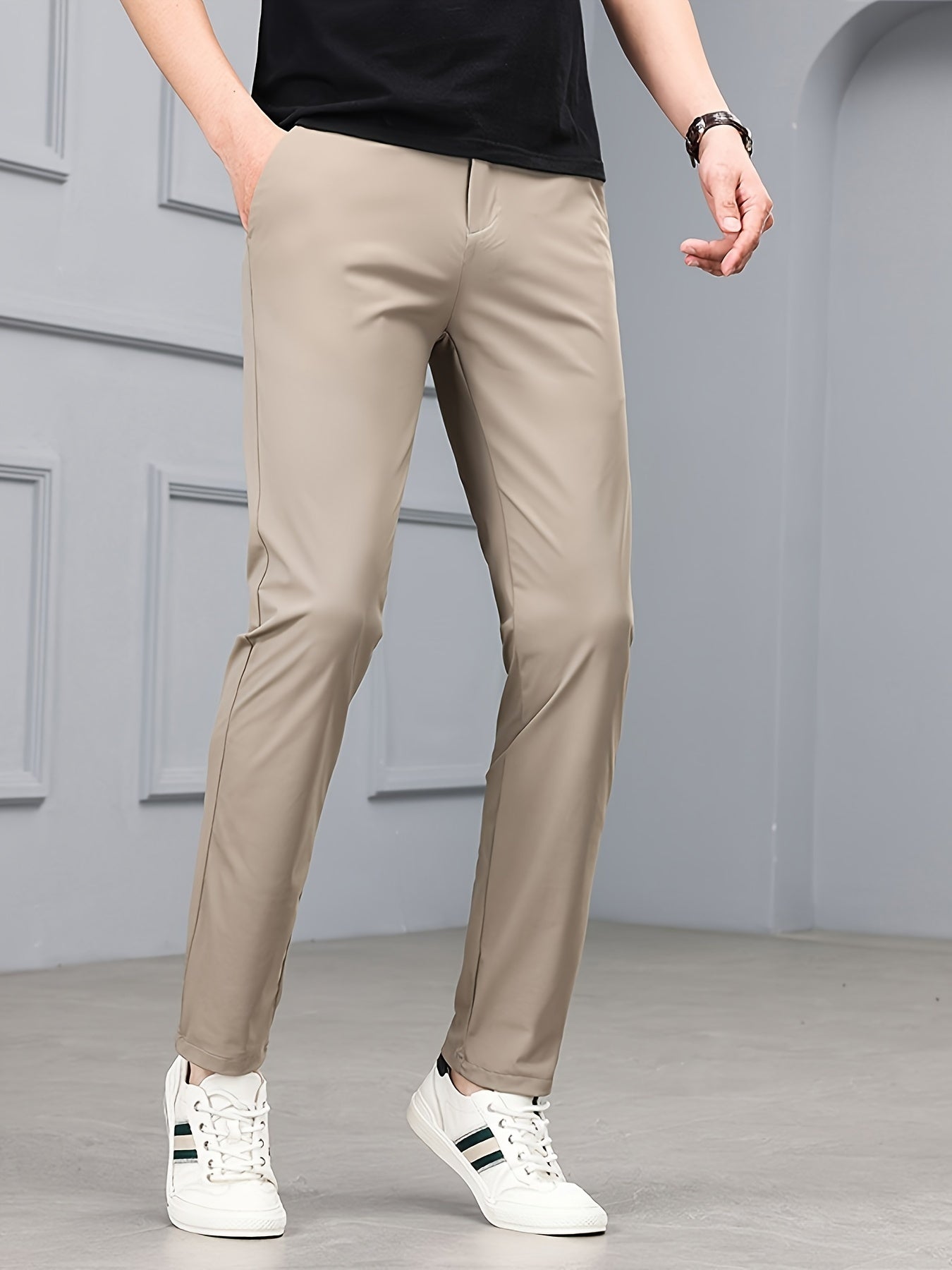 Úzké a elastické kalhoty – detail střihu