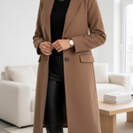 Elegantní Dlouhý Kabát – další pohled