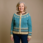 Vintage kardigan – detail produktu