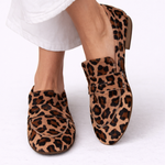 Moderní boty s leopardím potiskem