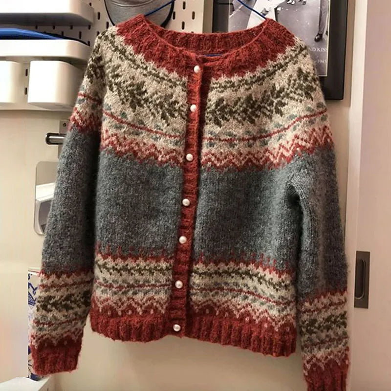 Elegantní kardigan v retro stylu
