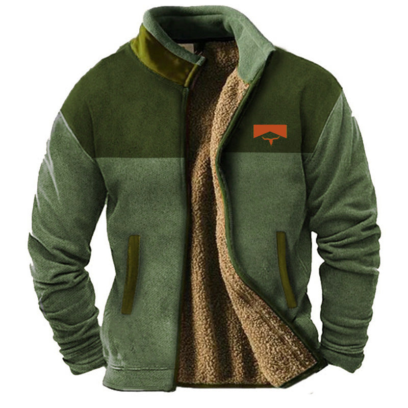 Stylová mikina z fleece s tepelnou podšívkou – další pohled