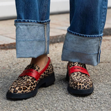 Mocasíny s divokým vzorem – detail produktu