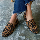 Odvážné boty s leopardím potiskem – detail produktu