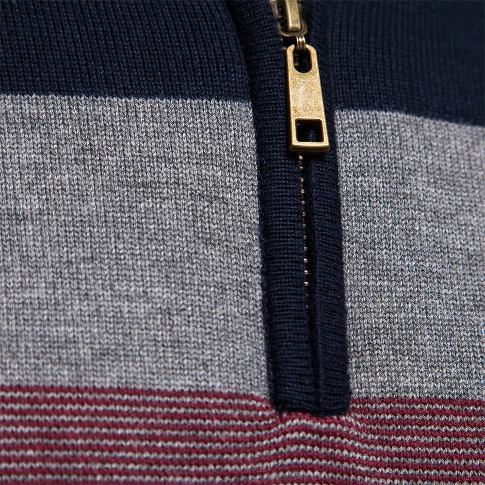 Elegantní Svetr s vysokým límcem – detail provedení