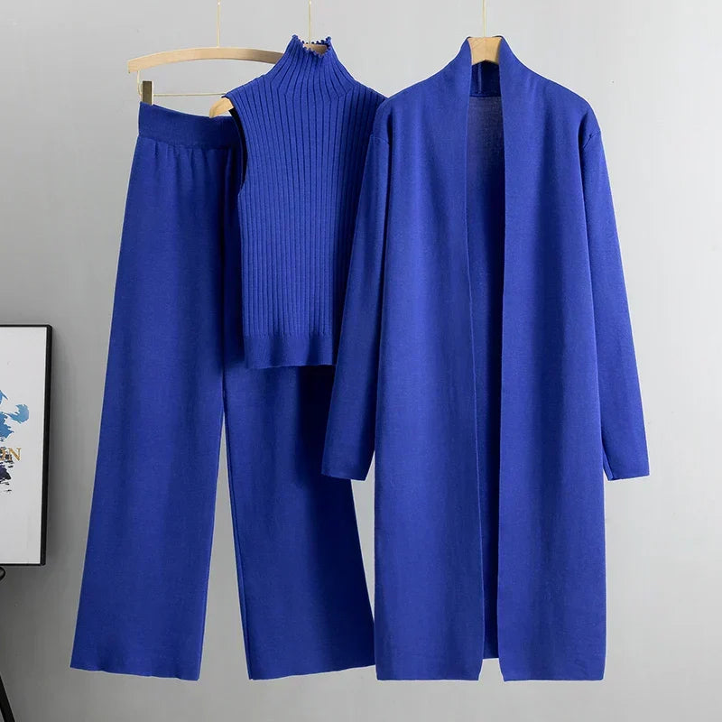 Elegantní třídílná volnočasová sada – další pohled