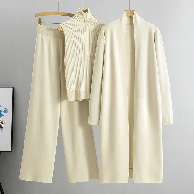 Elegantní třídílná volnočasová sada – detail provedení