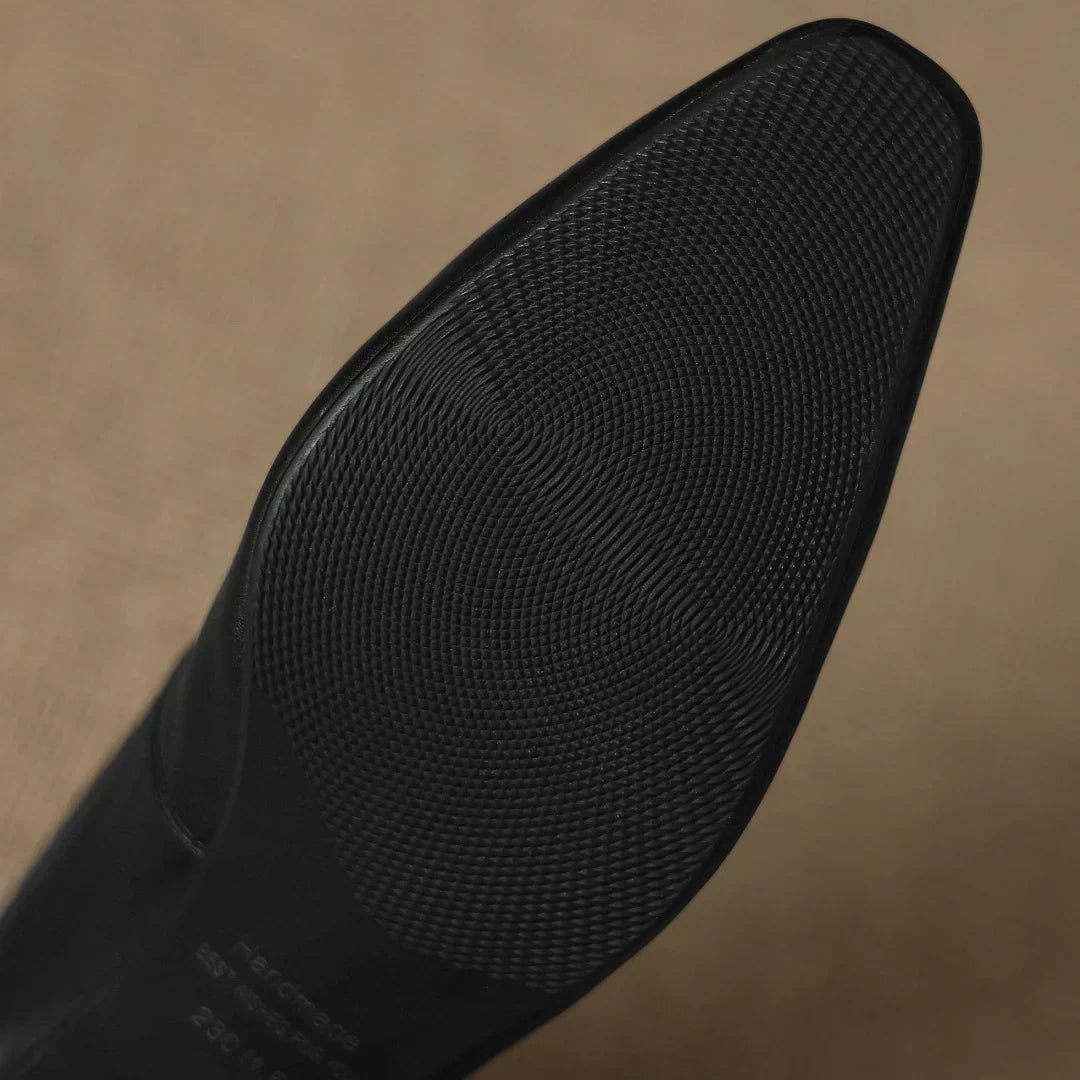 Elegantní boty s blokovým podpatkem – detail produktu