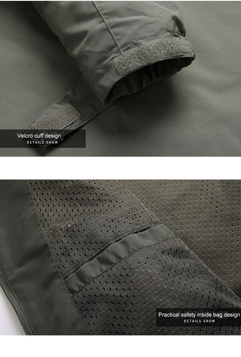 Elegantní Nepromokavý Kabát – detail provedení