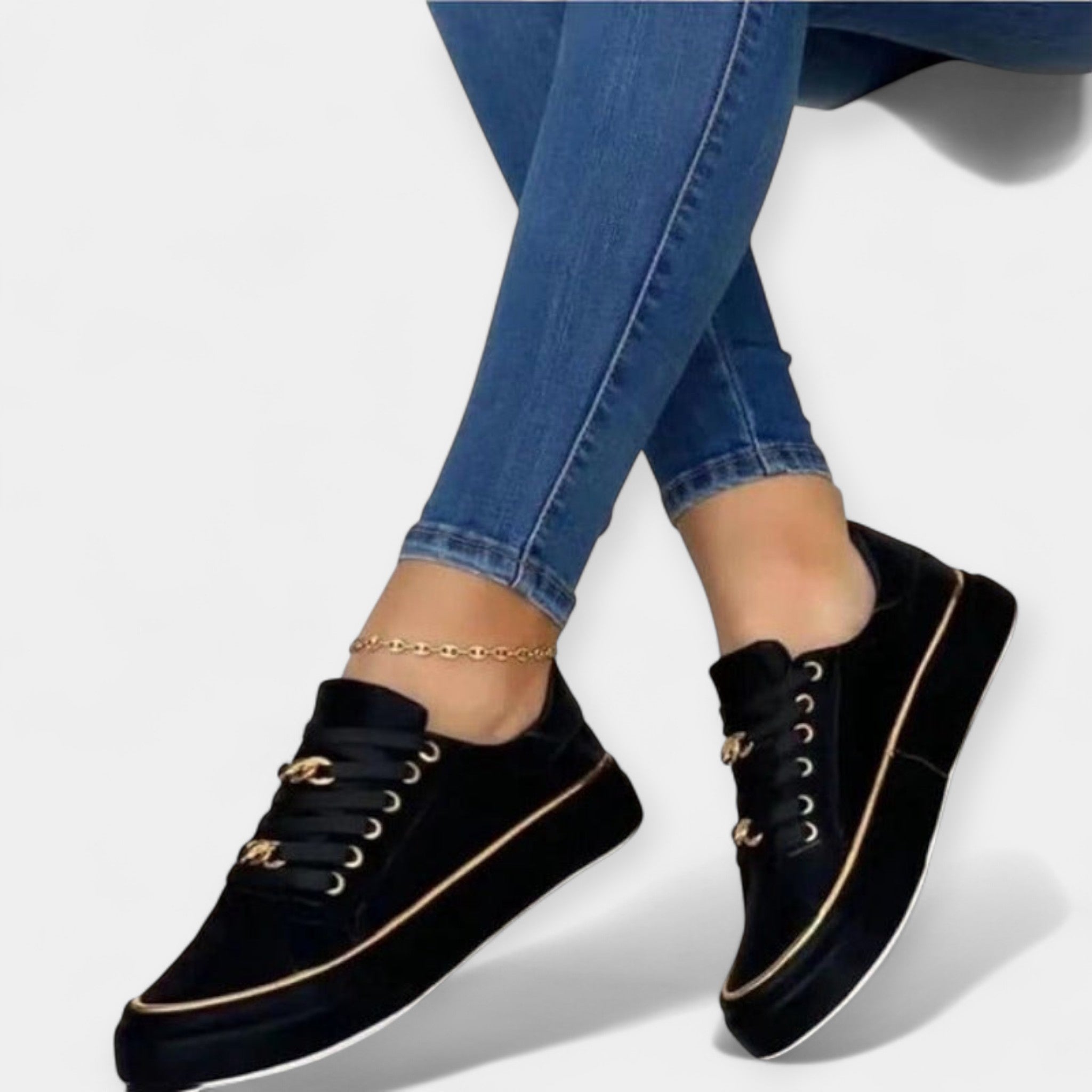 Elegantní obuv pro pohodlnou chůzi pro každodenní nošení – detail provedení