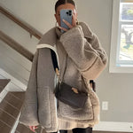 Teplá zimní bunda – pohled na model