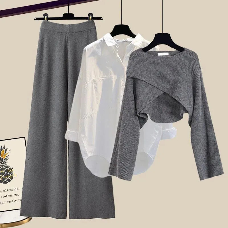 Pohodlná třídílná souprava z měkkého materiálu – detail produktu