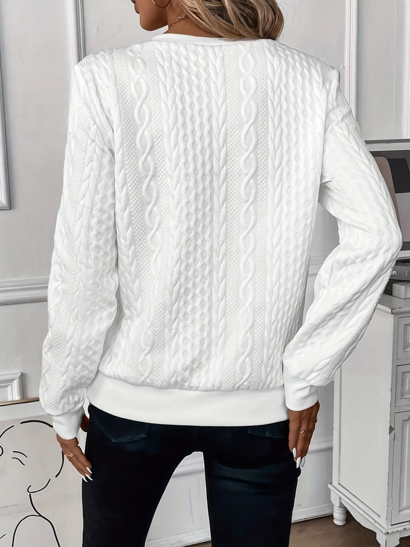 Stylový svetr pro každodenní nošení – detail produktu
