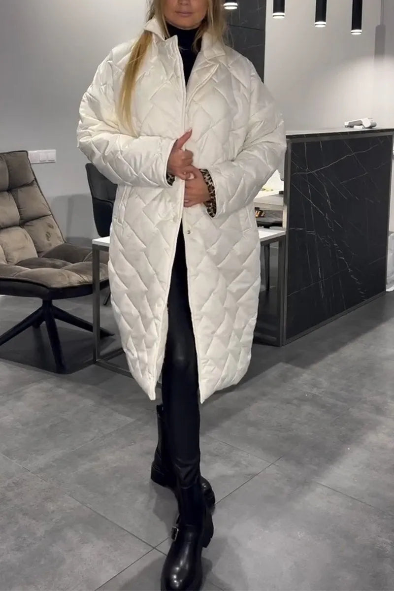Elegantní leopardí kabát – detail produktu