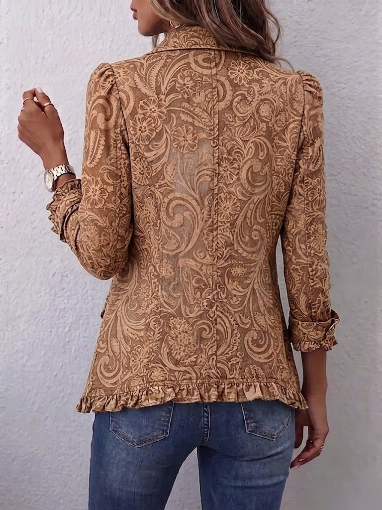 Elegantní bunda s knoflíky – detail produktu